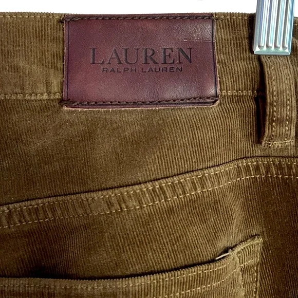 Lauren Classic Straight Corduroy Pants, size 12 - EUC - Picture 5 of 7